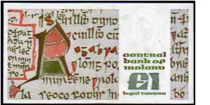 Banknote from Ireland