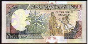 Banknote from Somalia