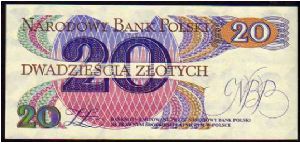 Banknote from Poland