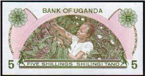 Banknote from Uganda