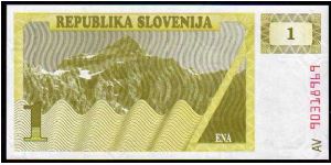 1 Tolar Banknote