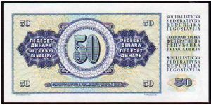 Banknote from Yugoslavia