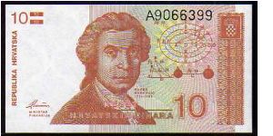 10 Dinara
Pk 18 Banknote