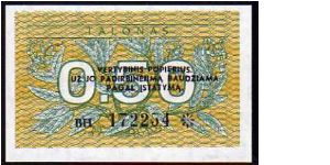 0,50 Talonas
Pk 31 Banknote