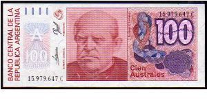 100 Australes__

Pk 327 Banknote