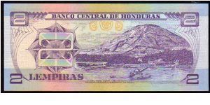 Banknote from Honduras