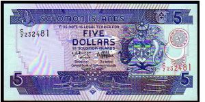 5 Dollars
Pk 19 Banknote