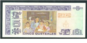 Banknote from Guatemala