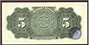 Banknote from Mexico