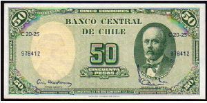 5 Centimos de Escudo__

pk# 126b__

Ovpt on 50 Pesos
 Banknote
