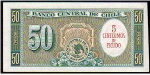 Banknote from Chile