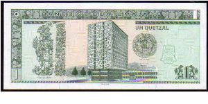 Banknote from Guatemala