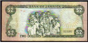 Banknote from Jamaica