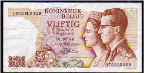 50 Francs __
Pk 139 __ Different Signature Banknote