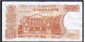 Banknote from Belgium