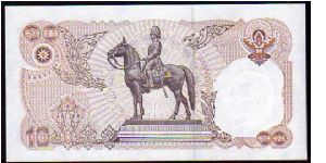 Banknote from Thailand