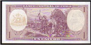 Banknote from Chile