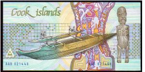 Banknote from Cook Islands