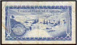 Banknote from Cyprus