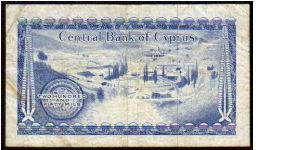 Banknote from Cyprus