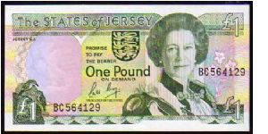 (Jersey)

1 Pound
Pk 15 Banknote