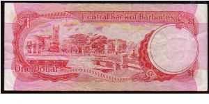 Banknote from Barbados