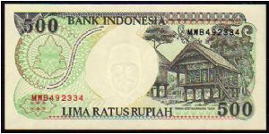 Banknote from Indonesia