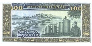 Banknote from Laos