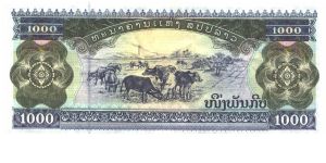 Banknote from Laos