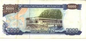 Banknote from Laos