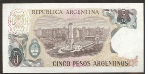 Banknote from Argentina