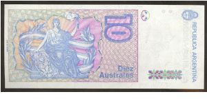 Banknote from Argentina