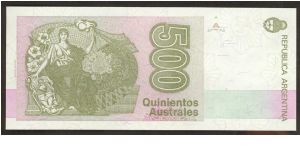 Banknote from Argentina