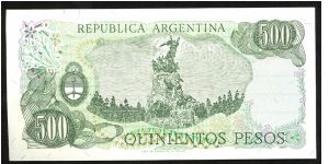 Banknote from Argentina