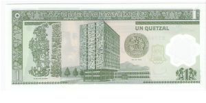 Banknote from Guatemala