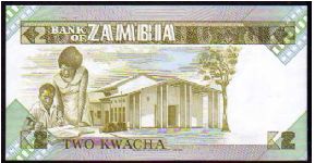 Banknote from Zambia