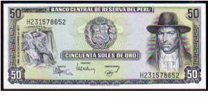 10 Soles de Oro
Pk 113 Banknote