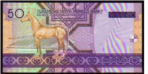 Banknote from Turkmenistan