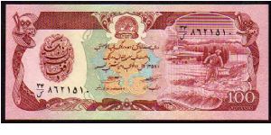 100 Afghanis__
pk# 58 Banknote