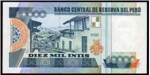 Banknote from Peru