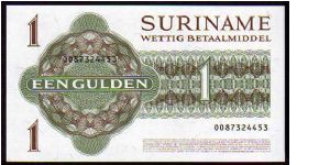 Banknote from Suriname