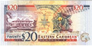 Banknote from Antigua and Barbuda