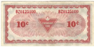 Banknote from Canada