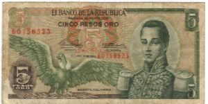 5 pesos Banknote