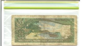 Banknote from Maldives