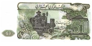 Banknote from Algeria