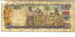 Banknote from Bahamas