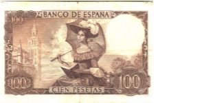 Banknote from Spain