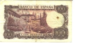 Banknote from Spain