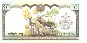 Banknote from Nepal